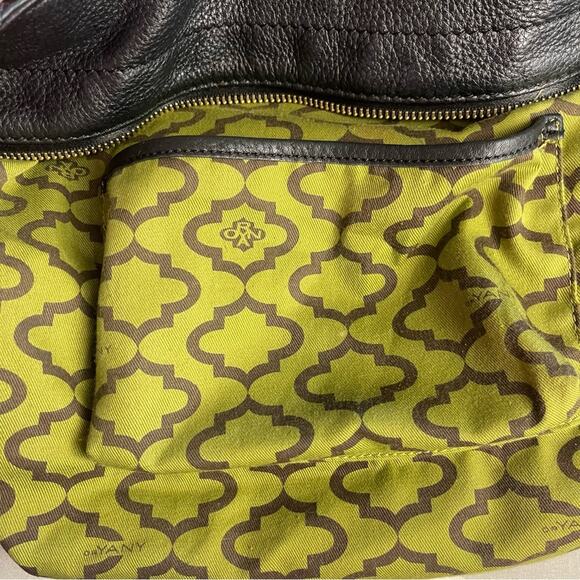 OrYANY Lian Leather Zipper Detail Slouchy Hobo Colorblock Bag - Picture 7 of 11